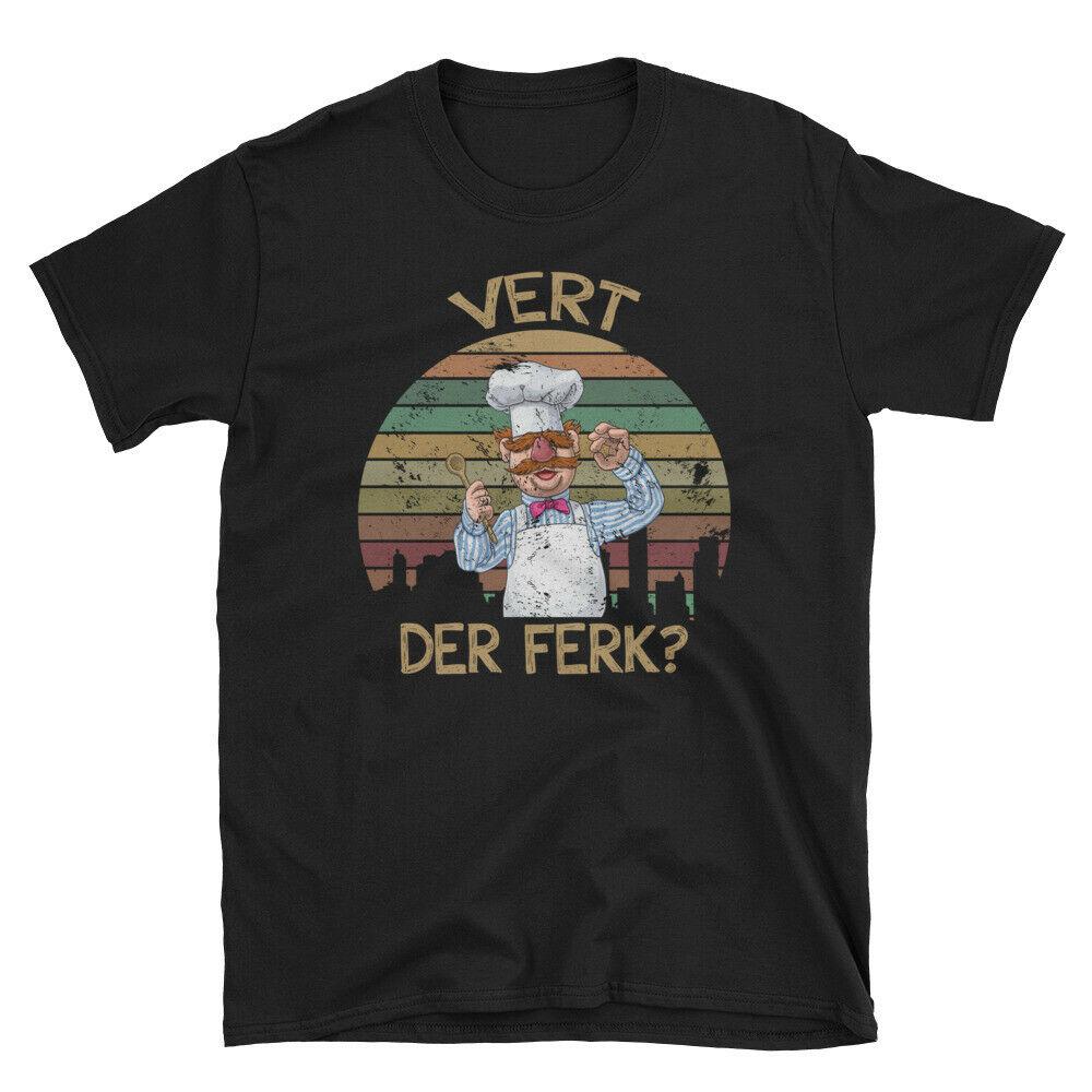 Hot Trending Tee With Swedish Chef Vert Der Ferk Cooking Lover T-Shirt