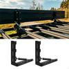 2Pcs Awning Mounting Brackets Automotive Accessories Heavy Duty Lightweight Easy Installation for