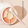 2Pcs Perfect Fitting Concealer Brush Wet And Dry Dual Use Great Mushroom Sponge Head