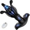Fernbedienung Prostata-Massagegerät Vibrator 6 in 1 Sexspielzeug Männer Analplug 9 Spannungsstoß Klatschende Stoßende Vibrierende Po-Stöpsel für Gay-Masturbator