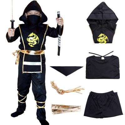 Formemory Ninja Costume for Boys, Halloween, Samurai, and Shinobi Costume, Perfect for Halloween, Parties, Events, Christmas, Cultural Festivals, and
