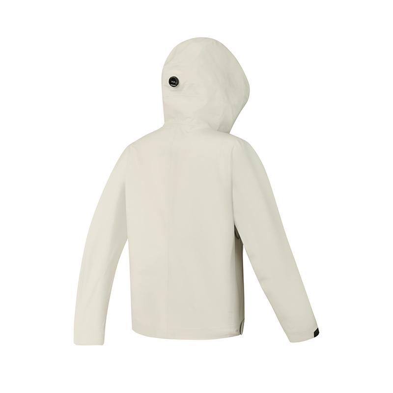 FILA Explorer Fashion Detachable Two-Piece Hooded Down Jacket Women outerwear Gray Beige A11W447913FBG