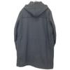 A VONTEGE Black Duffle Hoodie Coat coat S blackUsed