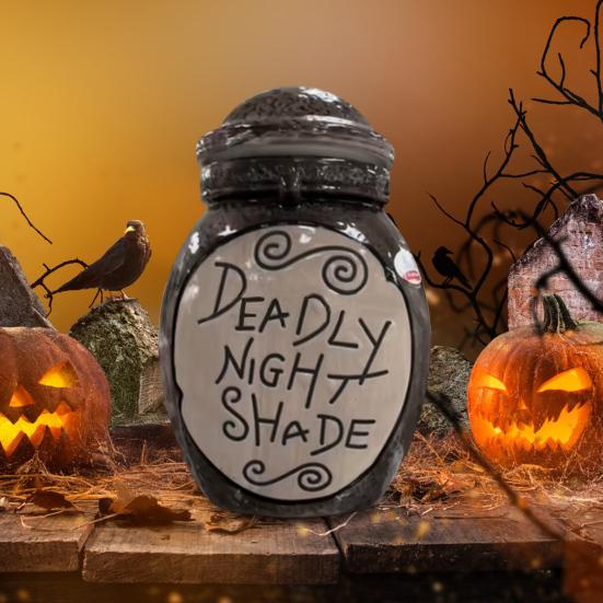 Halloween Potion Bottle with Lid Decorative Witch Bottle Multi-functional Resin