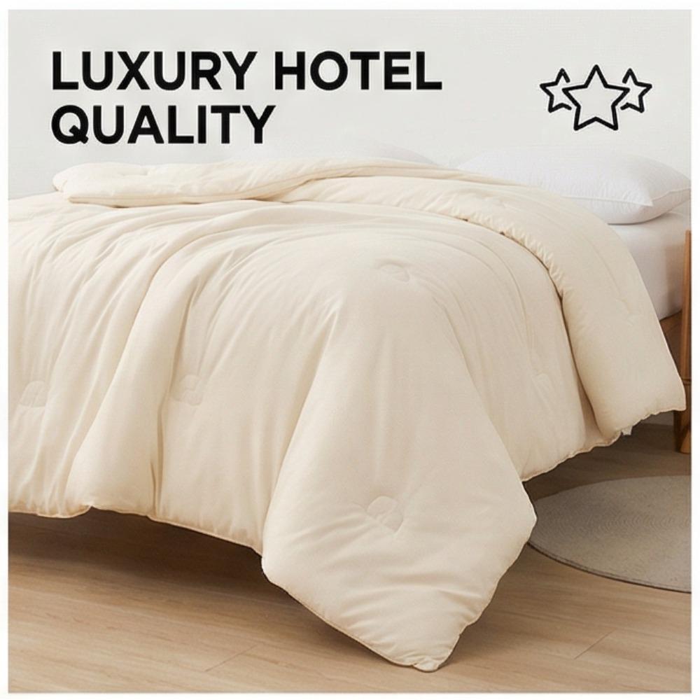 Cotton Quilt, Winter Quilt Core, Thickened for Better Warmth, Quilt with Added Insulation Cotton Stuffing