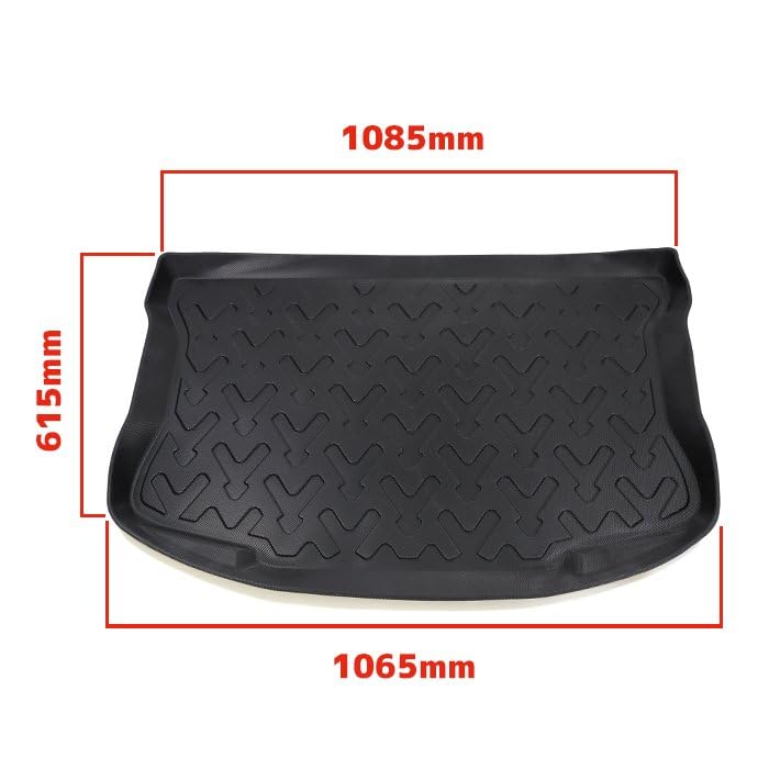 TUCHI 24779 Aqua 3D Luggage Trunk Waterproof and TPO 1 Design NHP10/NHP10H Mat, Stain-Resistant, Material, Black, Piece, Vehicle-Specific