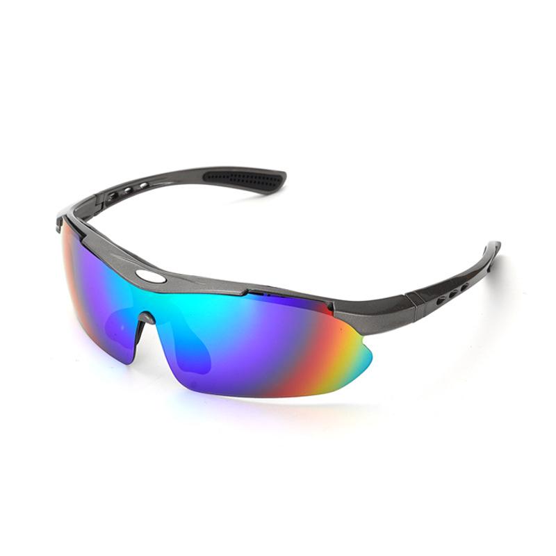 Cycling Polarized Outdoor Running Glasses Bicycle Color Changing Sports Goggles Fishing Mountaineering