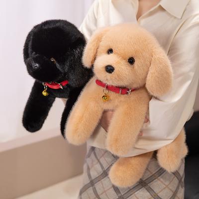 Cute Cute Labrador Doll Plush Toy Lying Down Puppy Dog Doll Children Companionship Soothing Doll