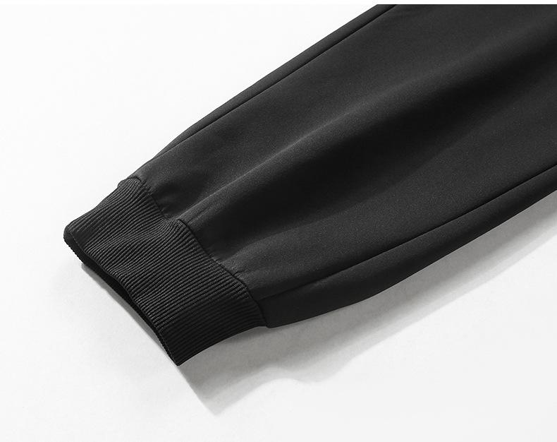 Men's Cross-Border Fleece-Lined Sweatpants 2025 - Winter Joggers with Thick Lamb's Wool, European Size.