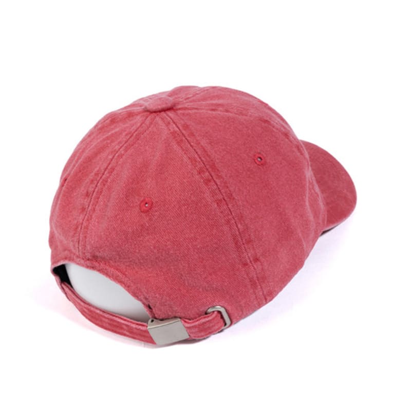 Net Social Club OG LOGO PEACH PIGMENT CAP (red)