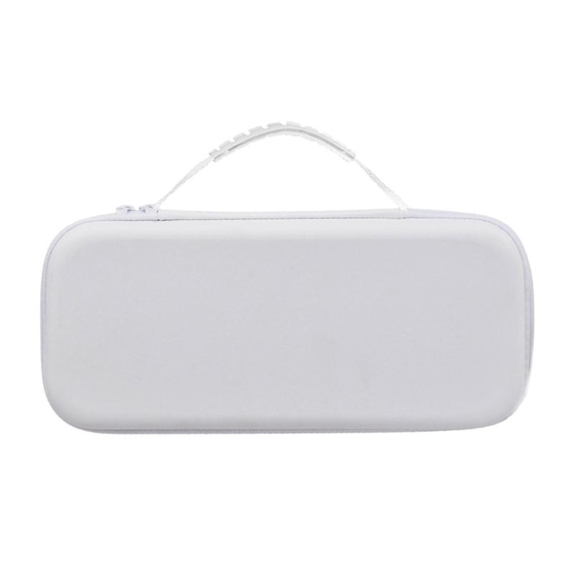 Protector Case Storage Box for Consoles Scratchproof Bag Game Consoles Carrying Case with Card Slot Mesh Pocket белый