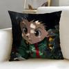 Klassische Anime HUNTER HUNTER Kissenhülle Weich & Leicht zu Waschen Kissenbezug – Vielseitig für Sofa, Bett, Reise und Büro