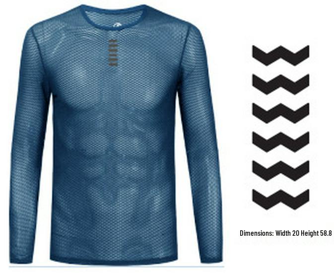 Maglia Intima da Ciclismo Traspirante e Assorbi Sudore da Uomo di YKYWBIKE
