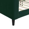 Vidaxl Sofa with Sleeping Function, Dark Green, 90X200 Cm, Velvet
