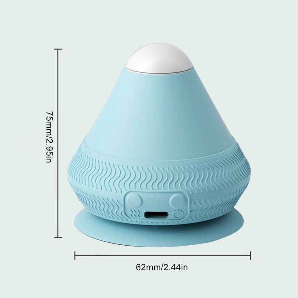 Silicone Massager Ball USB Rechargeable Vibrating Massage Ball Fitness Muscle Waist Back Relaxation Massager For Pain Relief