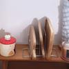 Rustproof Cutting Board Holder Vertical Cookware Holder  for Home
