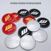 4pcs 45mm 50mm 56mm 65mm W Work Logo Badge Car Stickers for Car Wheel Center Caps Emblem Rim Hubcaps Cover Replace Accessories