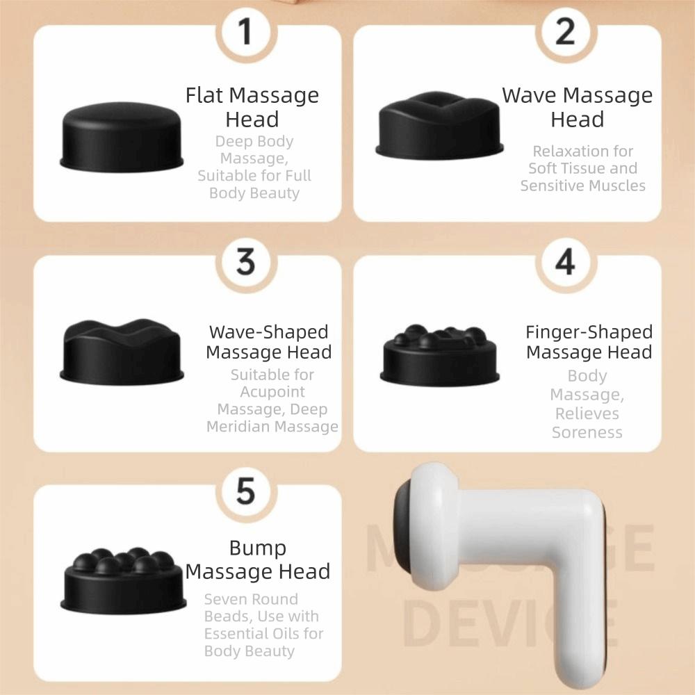 Vibration Massage Fascia Rings Massager Protable Meridian Device  Cervical Vertebra