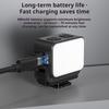 LED Magnetic Camera Light Dimmable 3 Color Temperatures IPX4 Waterproof Adjustable Mini Fill Light for Action 5 Pro/for Action 5/for Action 4