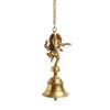 Hanging Bell Dancing Ganpati, Dancing Ganpati Pure Brass Hanging Bell, ExclusiveLane