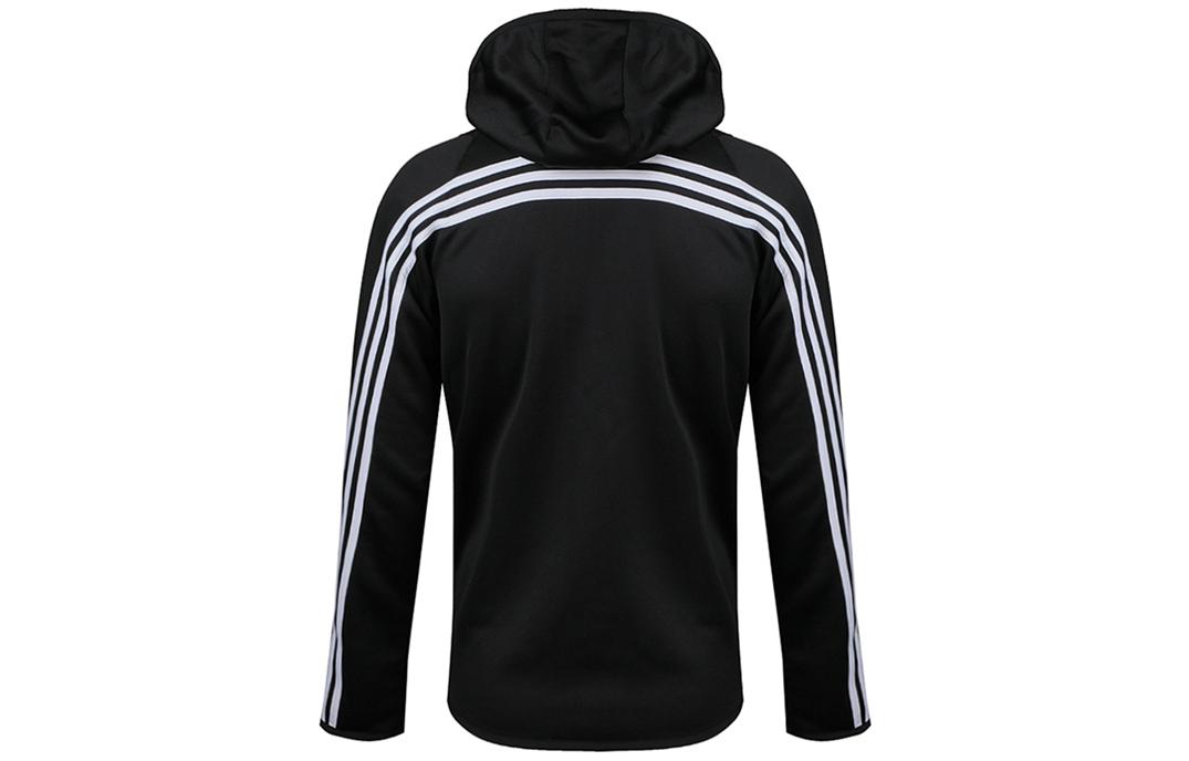 Adidas 3 Stripes Jackets Men s Black Hooded Moderate Other DZ7404 S
