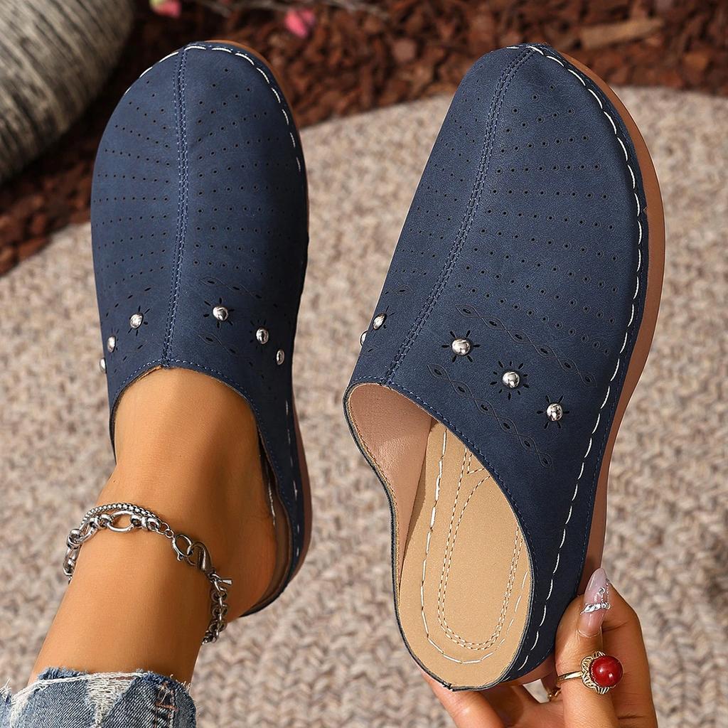 Fashion Summer Women Slippers Lightweight Hollow Slippers Outdoor Beach Shoes Woman Slip on Cozy Mules Platform Sandals Slides Women