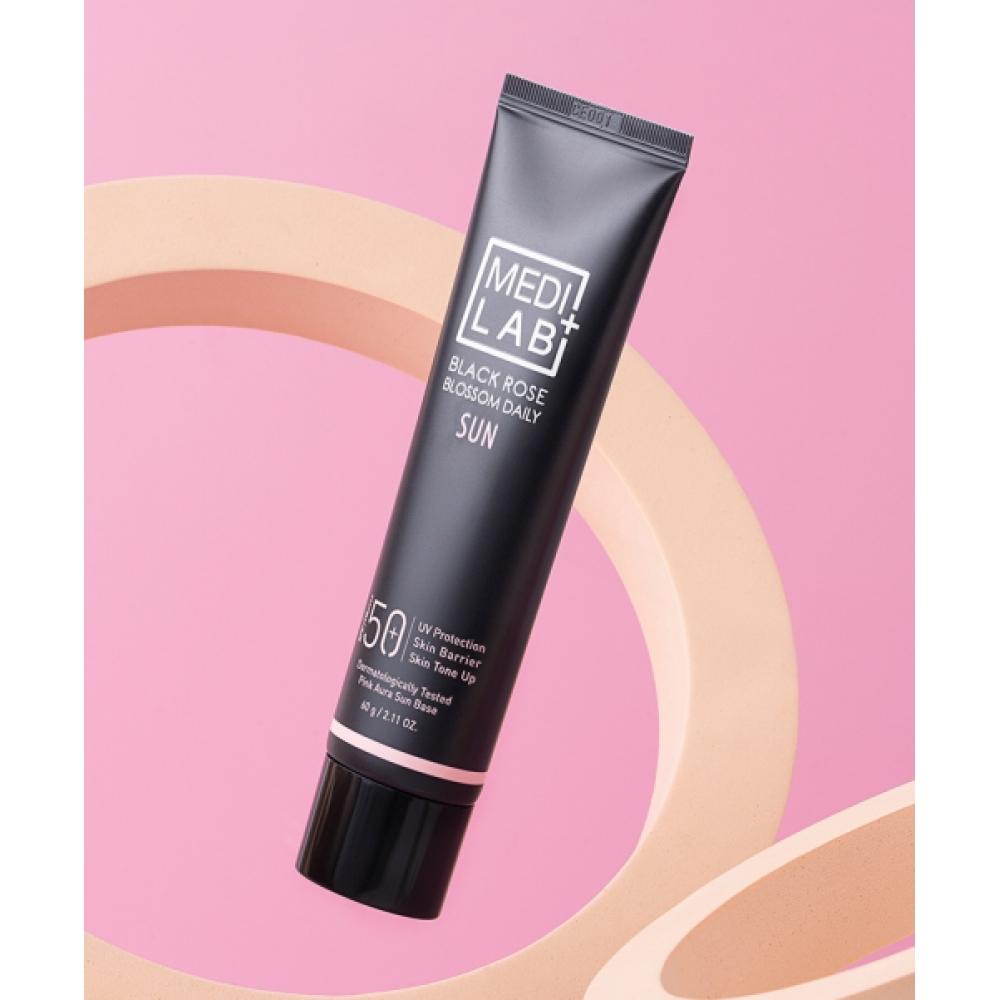 Daycellcosmetics Medi Lab Black Rose Blossom Daily Moisture Radiance Sun Cream 60g Spf 50+ Pa++++ NONE