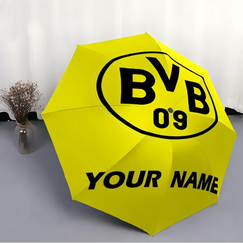 Personalized Name B-BVB Print Umbrella - Automatic Open/Close, Eight-Rib Durable Frame, Automatic Folding Umbrella