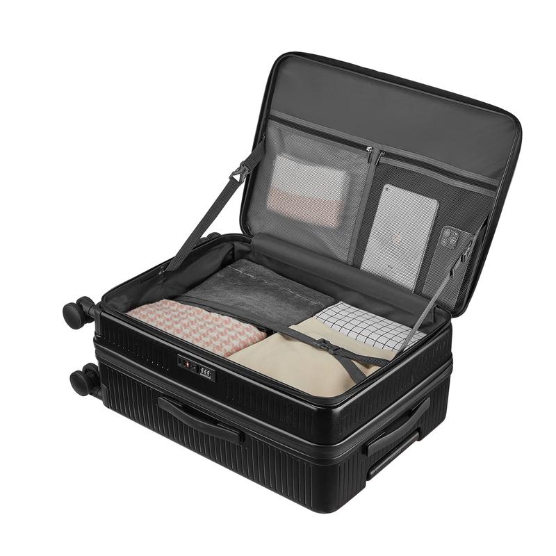 Cartelo Crocodile Expandable Front/Side Opening Hardside Luggage 20-inch