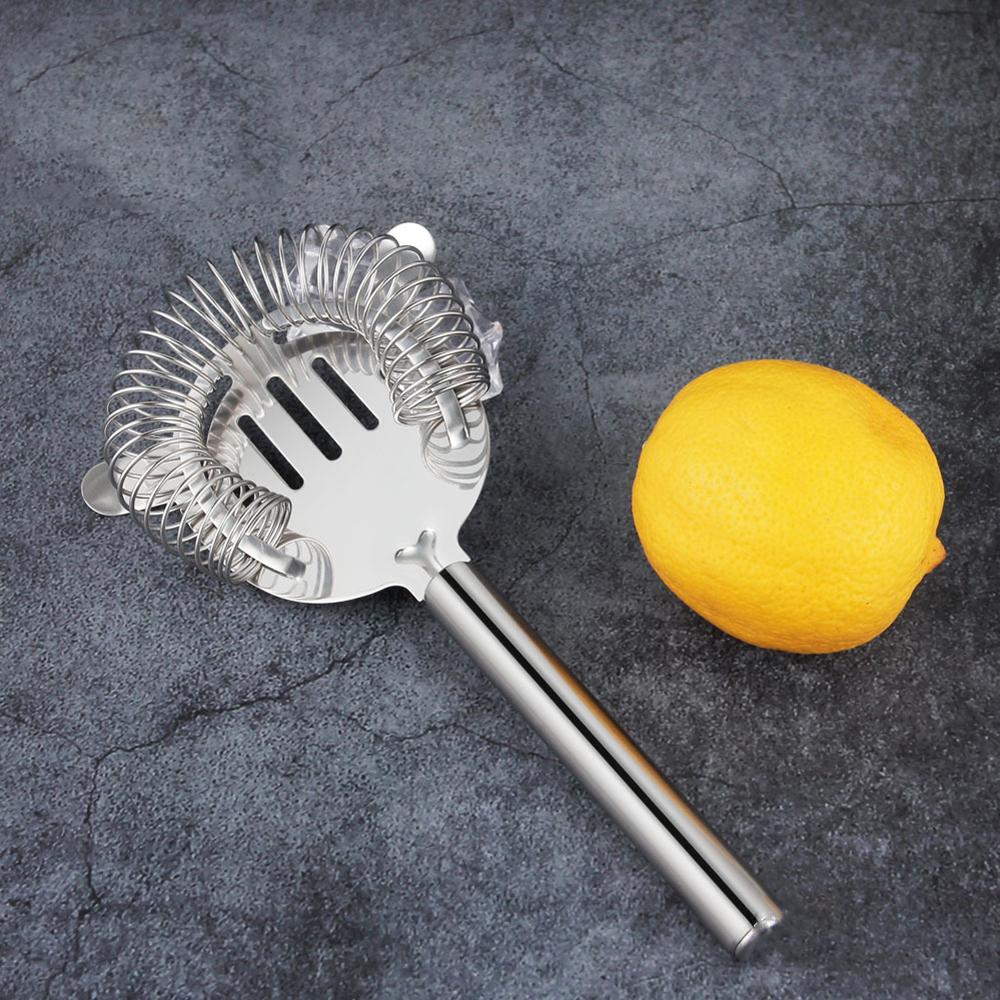 1PC sitko do koktajli 304 pręt ze stali nierdzewnej sitko narzędzie barowe sitko do napojów dla profesjonalnych barmanów i miksologów