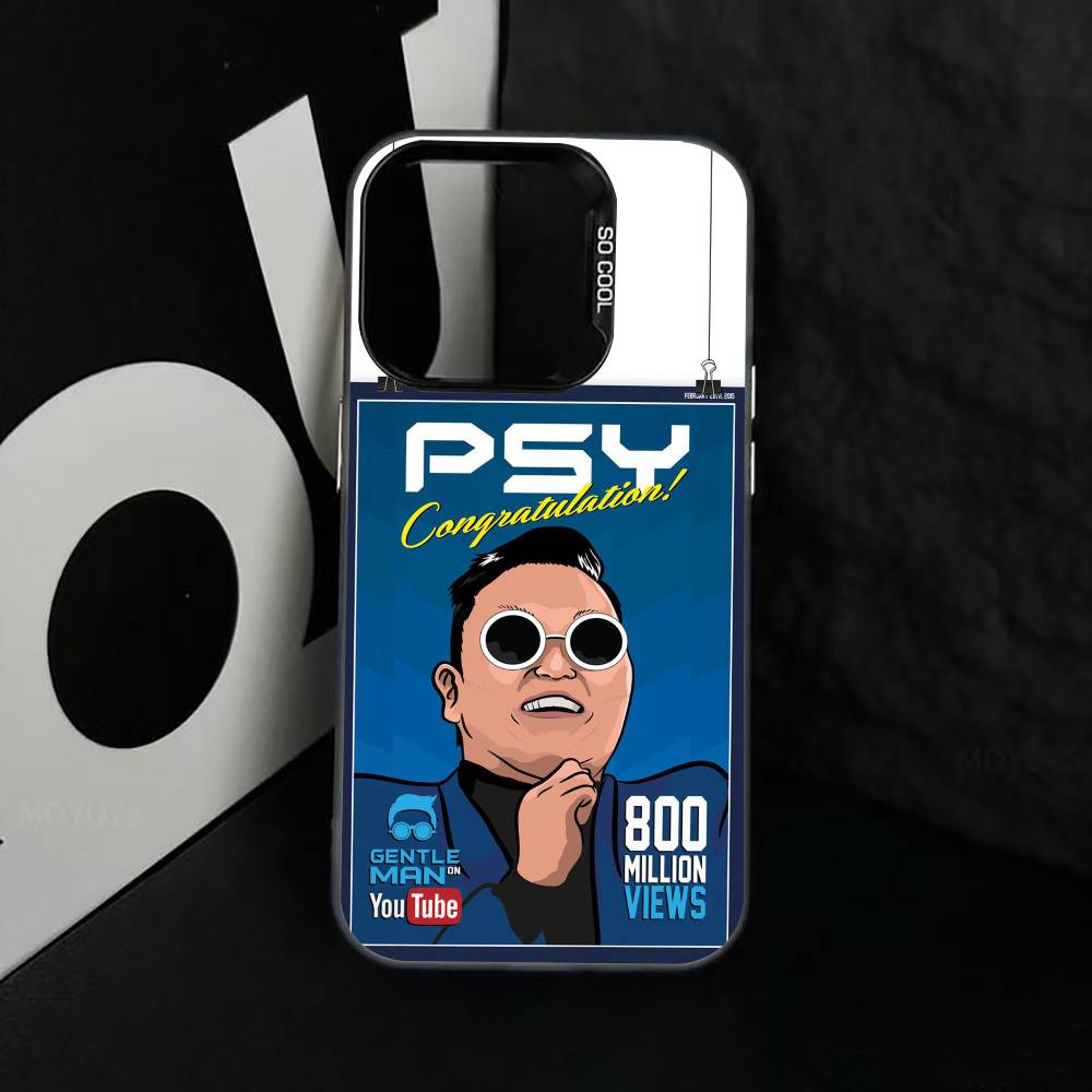 

P-S-Y Phone Case For iPhone 17,16,15,14,13,12,11 Plus,Pro Max,XS,Colorful Silver Black Cover iPhone17air