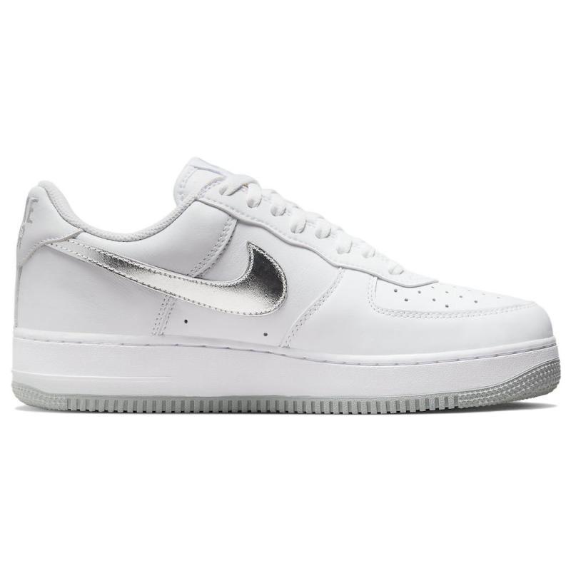 Nike Air Force 1 Low Color of the Month - White Silver