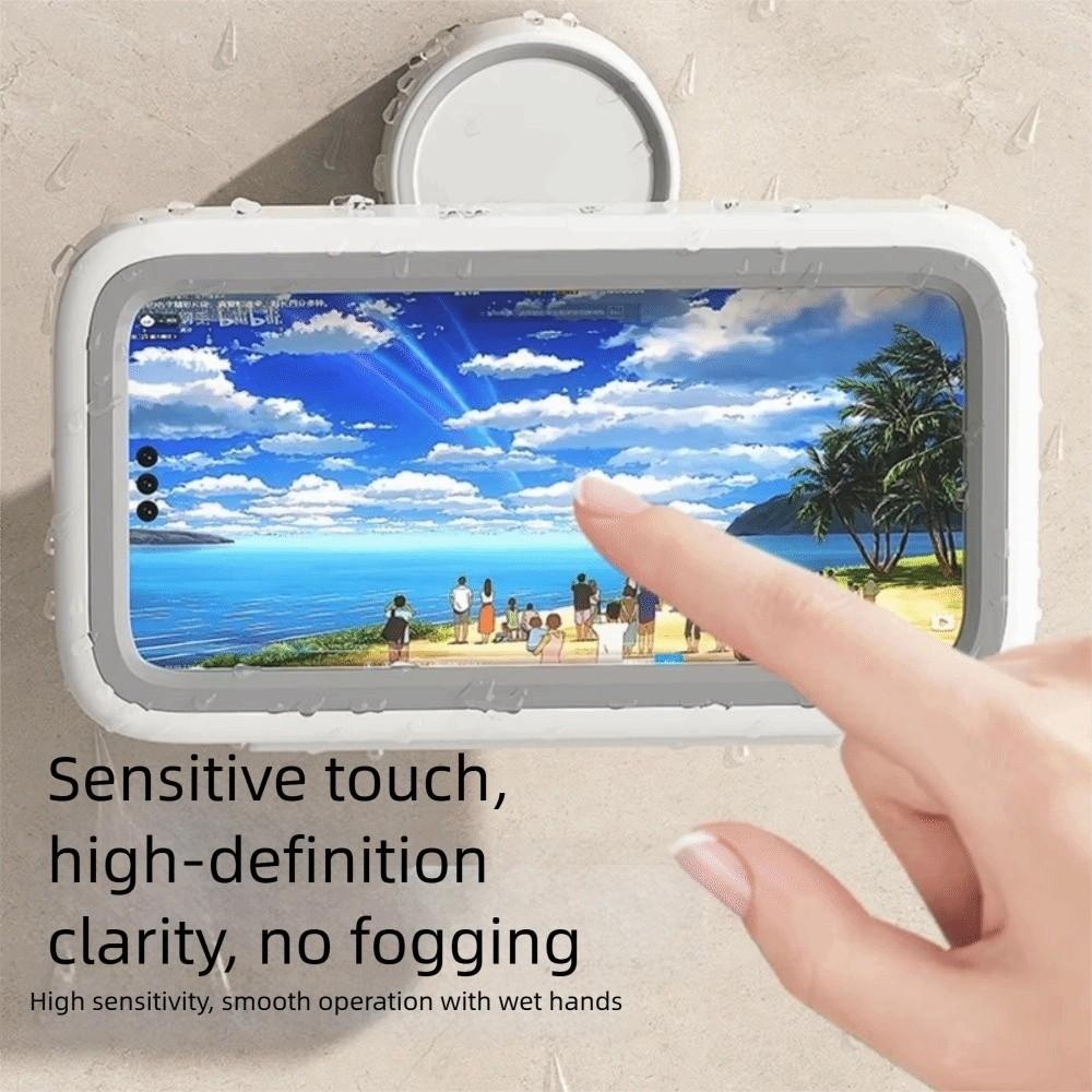 Adjustable Waterproof  Phone Mount Stand Rotatable Shower Phone Bracket  Bathroom Use