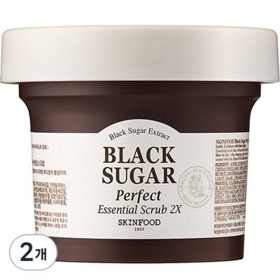 Skinfood Black Sugar Perfect Essential Scrub 2X, 210g, 2 Einheiten