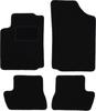 Černé sametové podlahové rohože pro: Citroen C3 Pluriel kabrio (2003-2010)