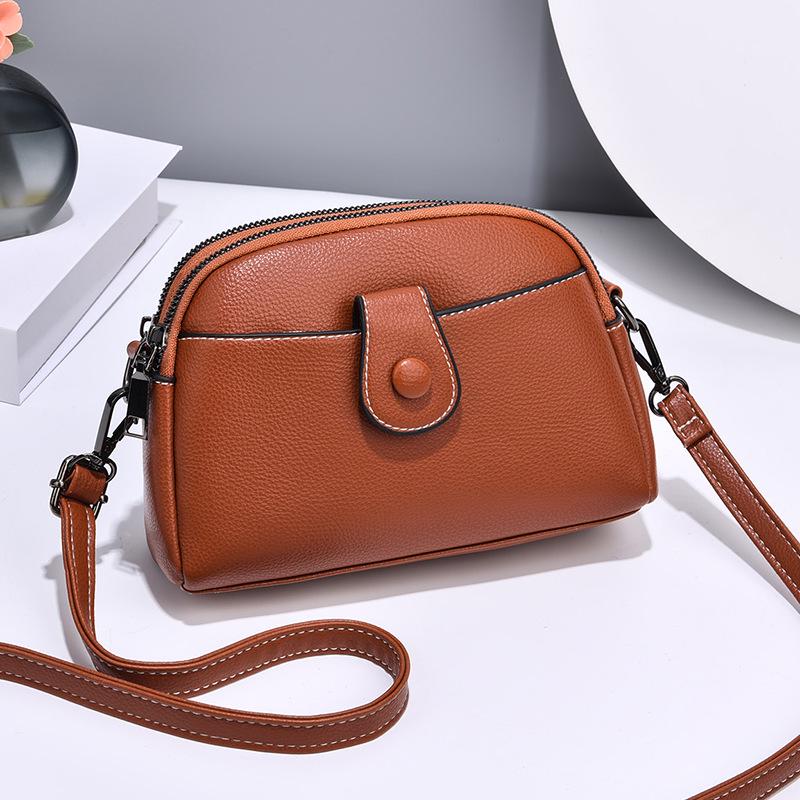 Spring/Summer 2024 Women's Casual Shoulder Crossbody Bag - Korean Style for Middle-Aged Moms