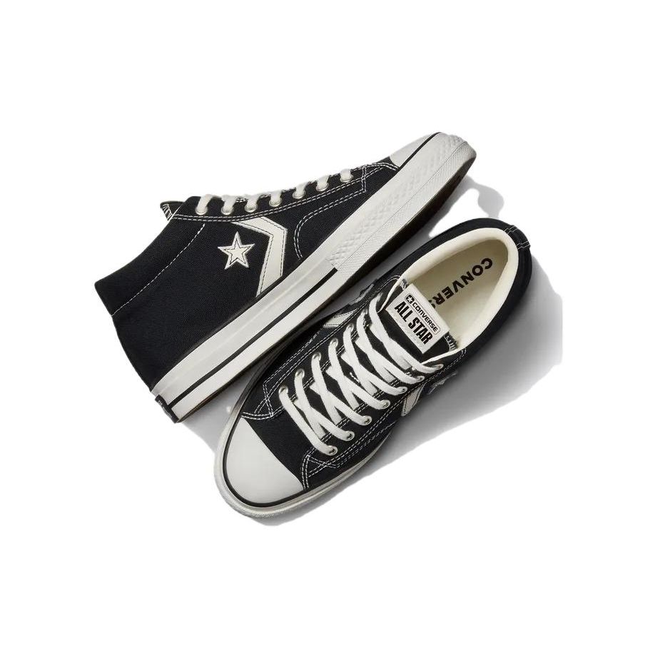 Converse Star Player 76 Mid Top Unisex Sneakers Black White A06920C