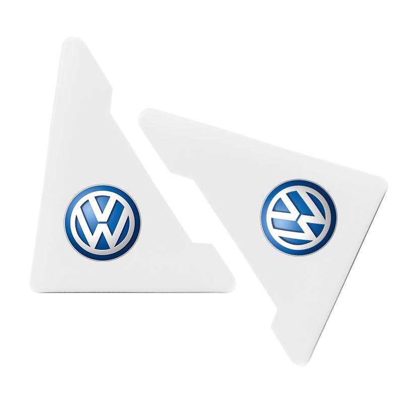 2026 Hot For VW VOLKSWAGEN 2pcs Car Exterior Decoration Door Corner Cover Anti-collision Sticker For Volkswagen VW GOLF Polo TOU