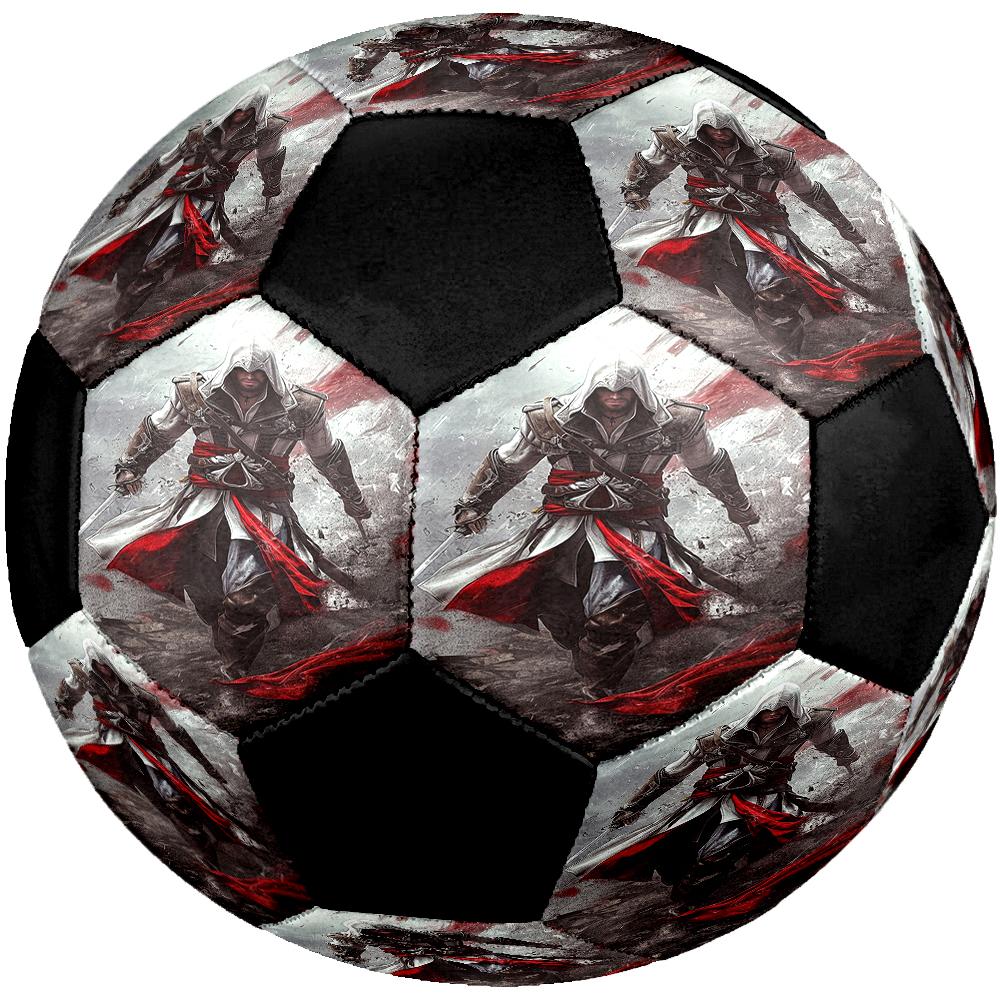 Assassin's Creed Theme Size 5 Soccer Ball, Suitable for Both Indoor and Outdoor Matches, a Gift Suitable for Everyone.