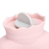 Durable Silicone Hot Water Bottle Mini Knitted Hand Warmer Fillable Leakproof Uterus Warmer Hand Warming