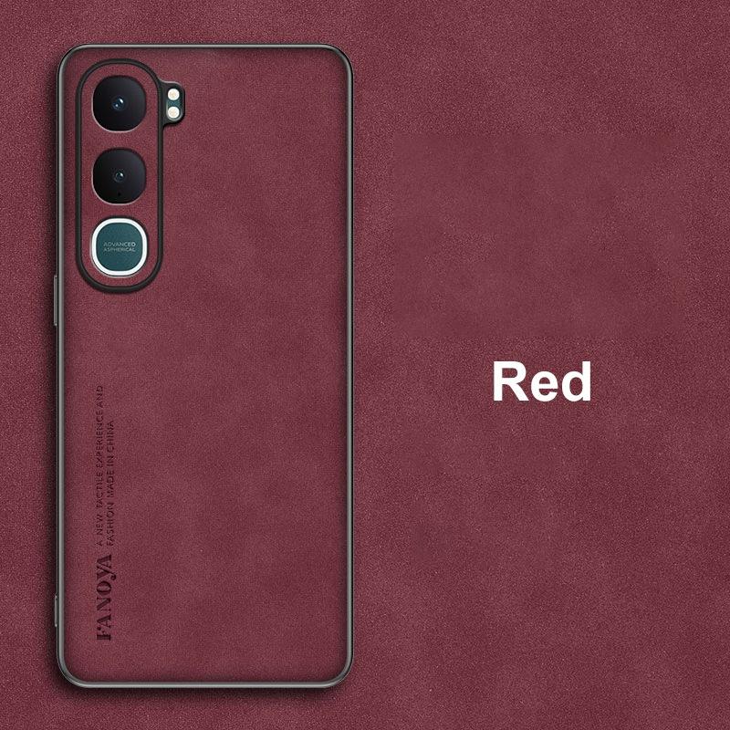 Für Vivo Y31 5G Hülle Luxus PU Leder Handyhülle Für Vivo Y21D 4G Rückseite Matte Silikon Stoßfest Vollschutz Coque