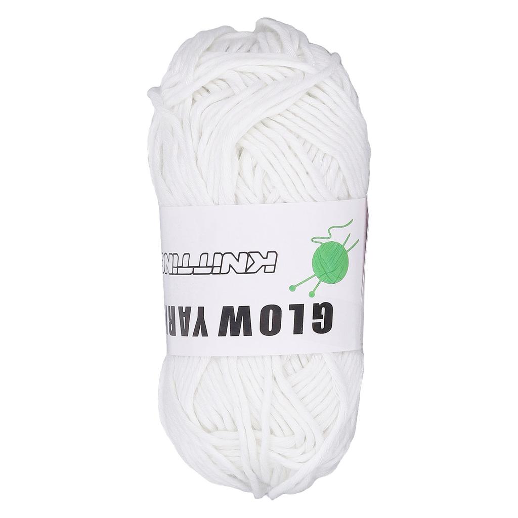 164ft Luminous Chunky Yarn DIY Polyester Weave Glow Luminous Knitted Yarn for Carpet Sweater Hat