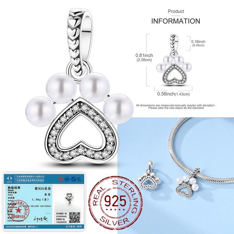 Heart Shape Copper Retro Butterfly Hollow Dangle Charm Beads For Bracelet Necklace Women Personalized Gift Jewelry