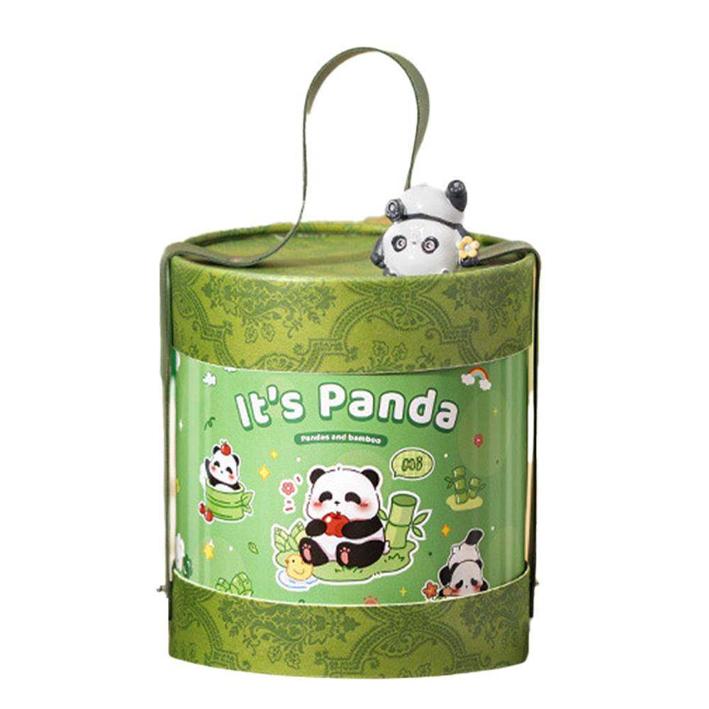 

Набор канцтоваров Панда Милый мультяшный Школьные принадлежности Подарочный набор Для детей Учеников Сувениры для дня рождения Инструменты для учебы и письма зелёный