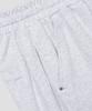 AGOD Side Tuck Snap Wide Sweatpants [White Melange]