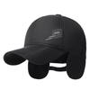 Warme Herren-Winter-Baseballkappe mit Ohrenklappen, Outdoor-Papa-Hut