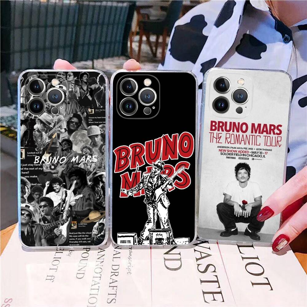 Berömt Bruno Mars Det Romantiska Telefonfodral För IPhone 17 16 14 11 12 13 15 Pro Max 14 Plus 17 Air Cover