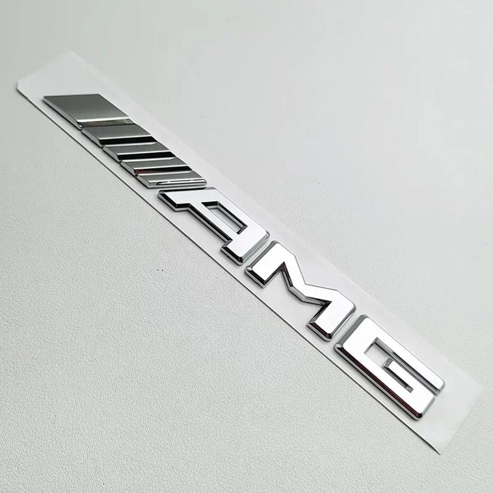 

3D ABS AMG Rear Emblem Emblem Letters Trunk Badge for Mercedes-Benz W204 W205 W176 W177 W212 W213 Sticker Accessories