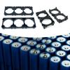 10pcs Easy to Install 46160 Lithium Battery Holder Frame, Stackable for Space Efficiency, Strong AntiShock Properties