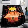 Naruto Naruto Anime Character Pattern Flannel Blanket, High Quality Comfortable for All Seasons, Home Decor, Warmth and Comfort, Perfect for Gifts.